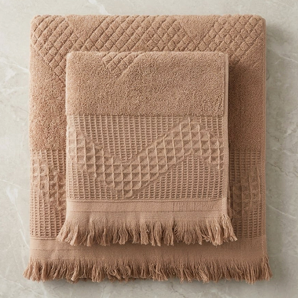 Набір махрових рушників 2шт, 140х70см, 90х50см, Philippus Prime Cotton, / Бавовняні рушники / Комплект рушників