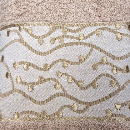 Набір рушників махрових, 6шт, Moss Cotton Damla (A559) / Комплект рушників для ванної / Бавовняні рушники