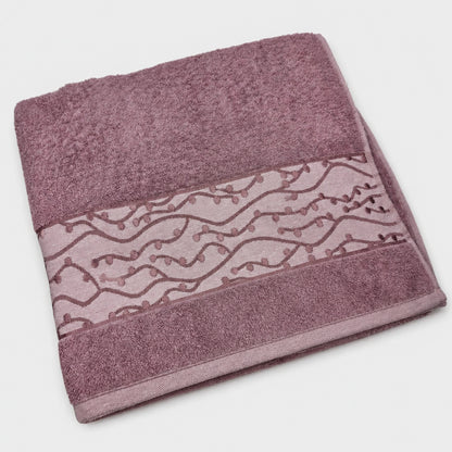 Набір рушників махрових, 6шт, Moss Cotton Damla (A559) / Комплект рушників для ванної / Бавовняні рушники
