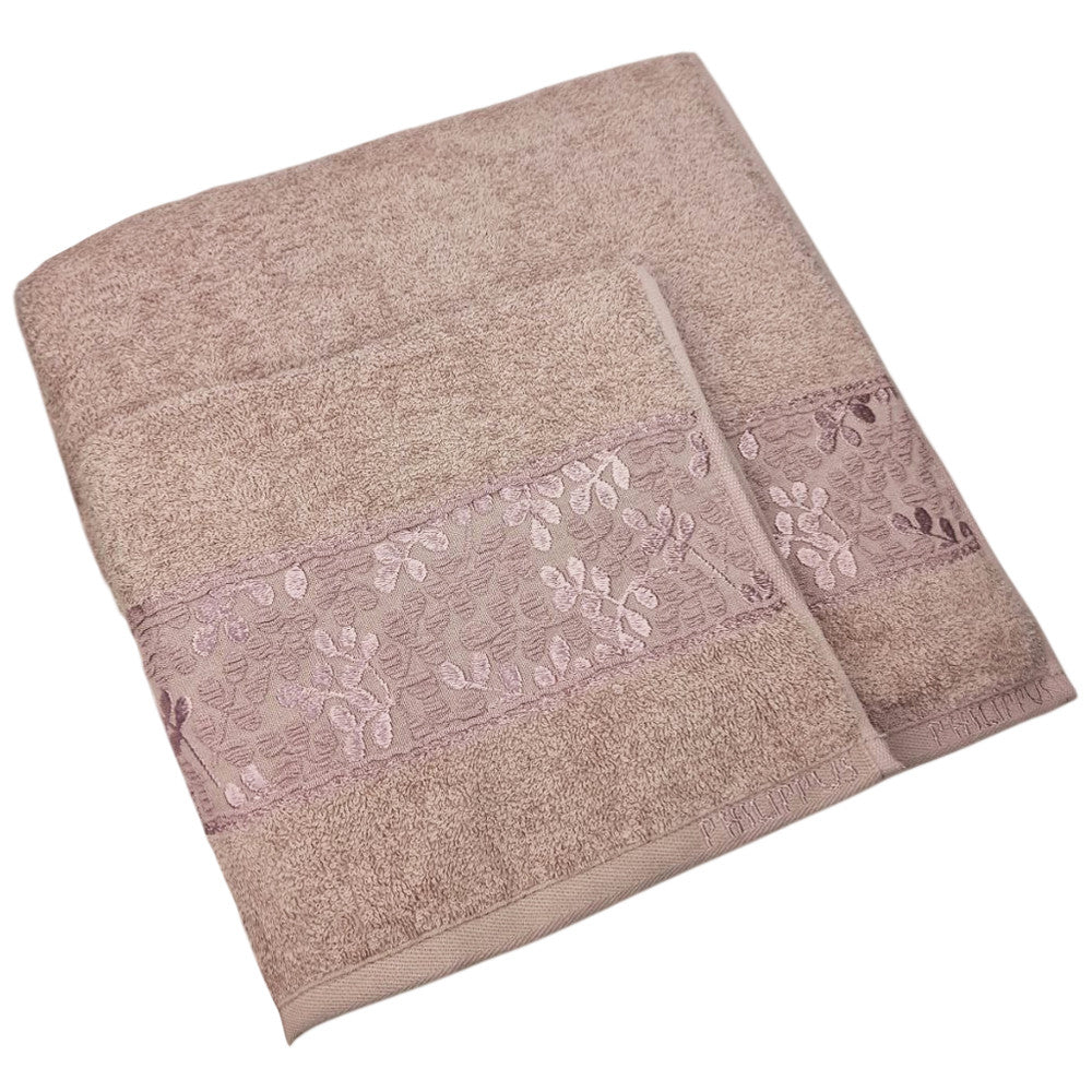 Набір рушників 2шт, 140х70см, 90х50см, Philippus Super Cotton, / Комплект махрових рушників / Бавовняні рушники