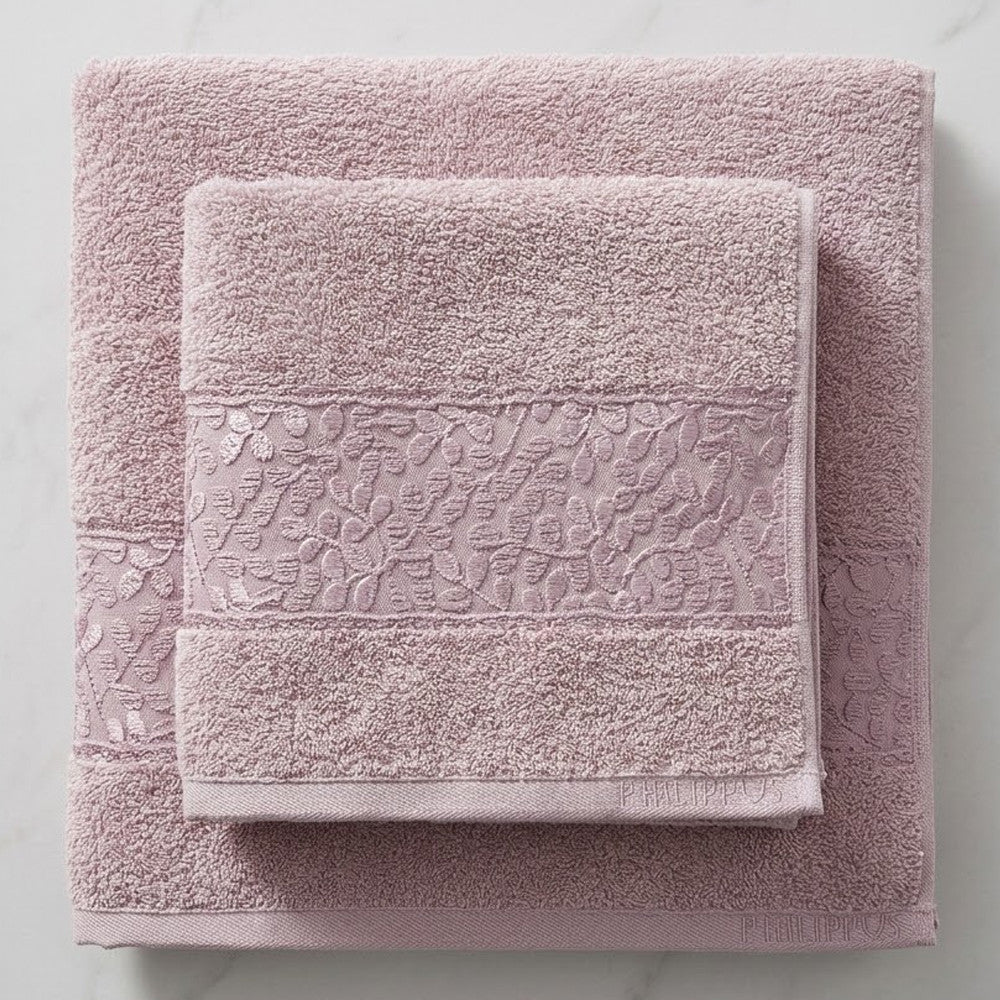 Набір рушників 2шт, 140х70см, 90х50см, Philippus Super Cotton, / Комплект махрових рушників / Бавовняні рушники