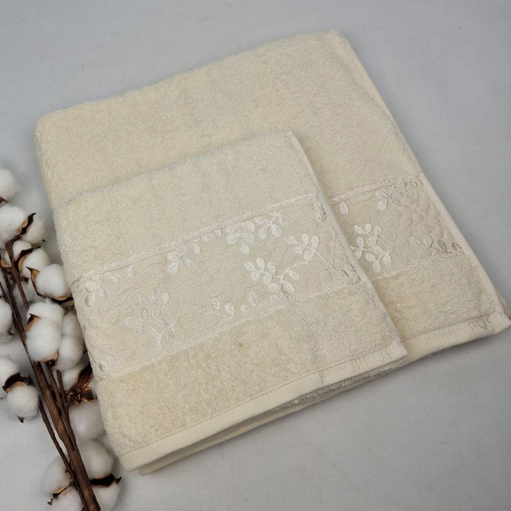 Набір рушників 2шт, 140х70см, 90х50см, Philippus Super Cotton, / Комплект махрових рушників / Бавовняні рушники