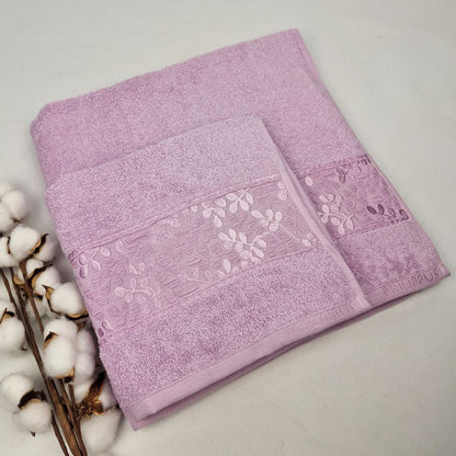 Набір рушників 2шт, 140х70см, 90х50см, Philippus Super Cotton, / Комплект махрових рушників / Бавовняні рушники