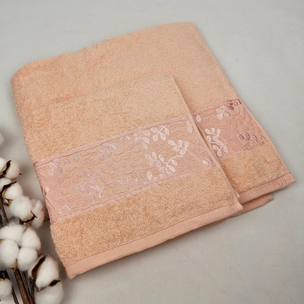 Набір рушників 2шт, 140х70см, 90х50см, Philippus Super Cotton, / Комплект махрових рушників / Бавовняні рушники