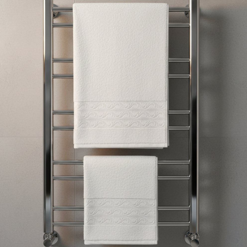 Набір рушників махрових, 2шт(140х70см, 90х50см), Moss Cotton Mary, / Бавовняні рушники / Рушник банний