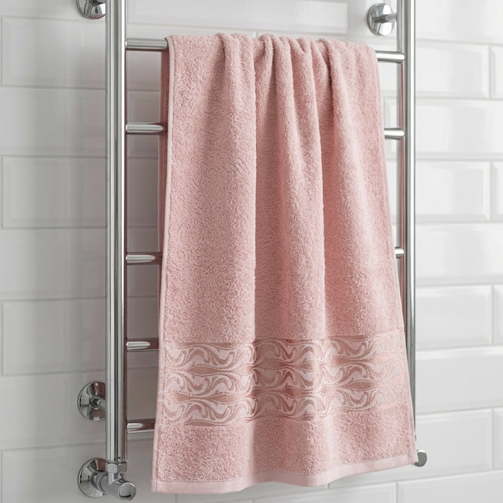 Набір рушників махрових, 2шт(140х70см, 90х50см), Moss Cotton Mary, / Бавовняні рушники / Рушник банний