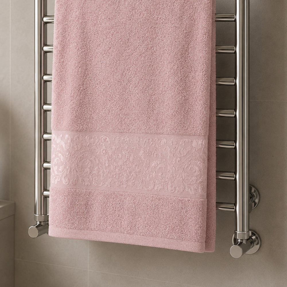 Набір рушників махрових, 2шт(140х70см, 90х50см), Super Cotton Ruby, / Рушник банний / Бавовняні рушники