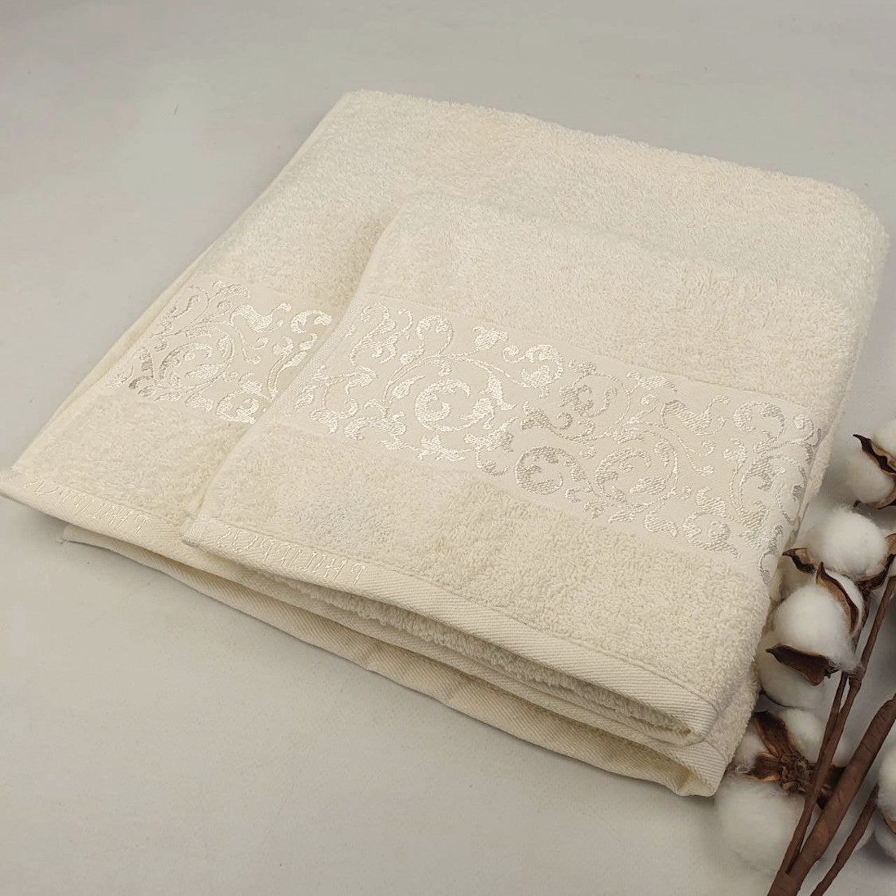 Набір рушників махрових, 2шт(140х70см, 90х50см), Super Cotton Ruby, / Рушник банний / Бавовняні рушники