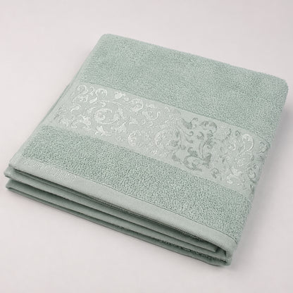 Набір рушників махрових, 6шт, 140х70см, Super Cotton Ruby / Комплект рушників з бавовни / Махрові рушники