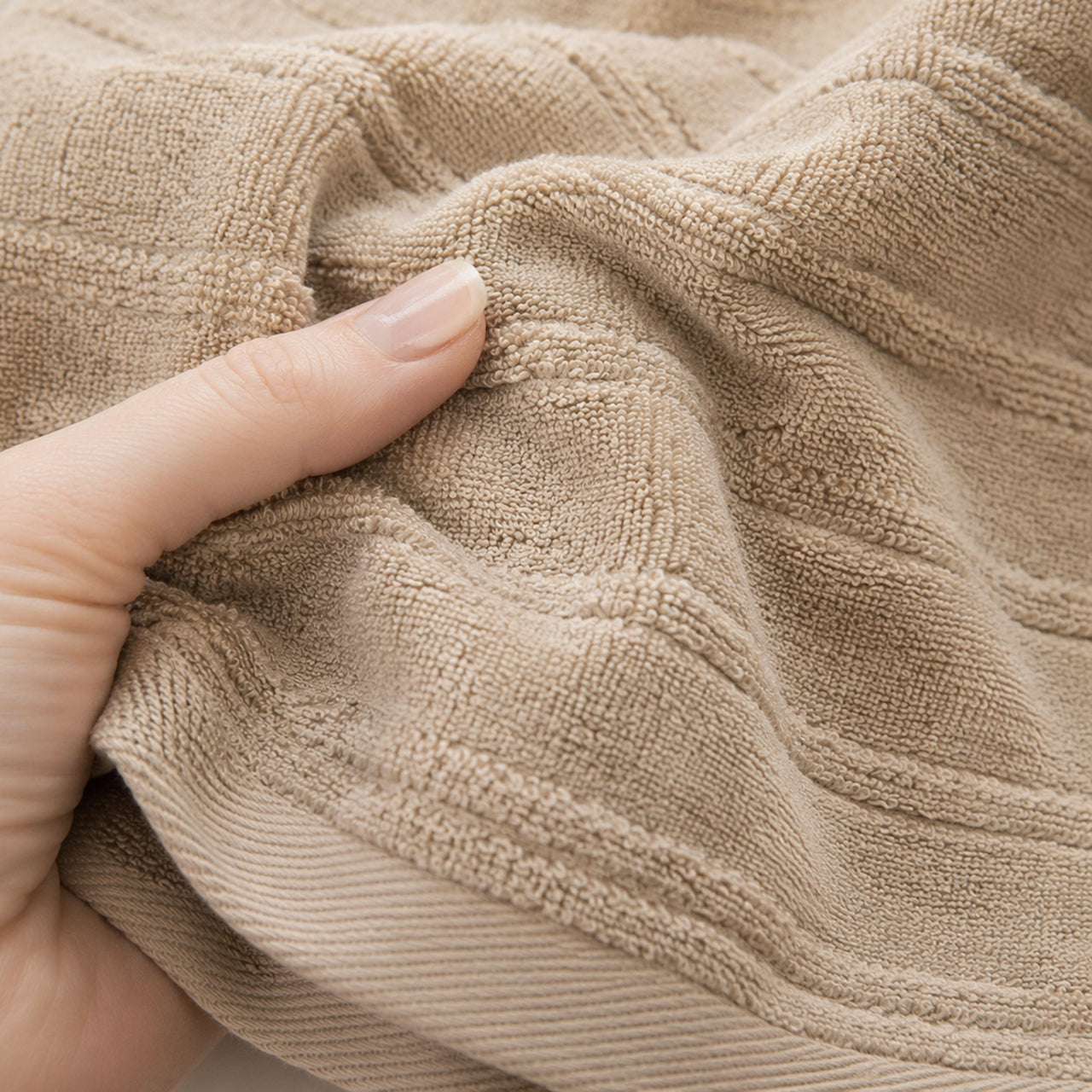 Набір рушників махрових, 2шт(140х70см, 90х50см), Microcotton Cevher, / Рушники для тіла та обличчя