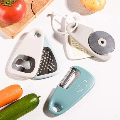 Міні-набір кухонних аксесуарів 5в1, KITCHENWARE / Брелок з кухонним приладдям / Кухонний набір для кемпінгу