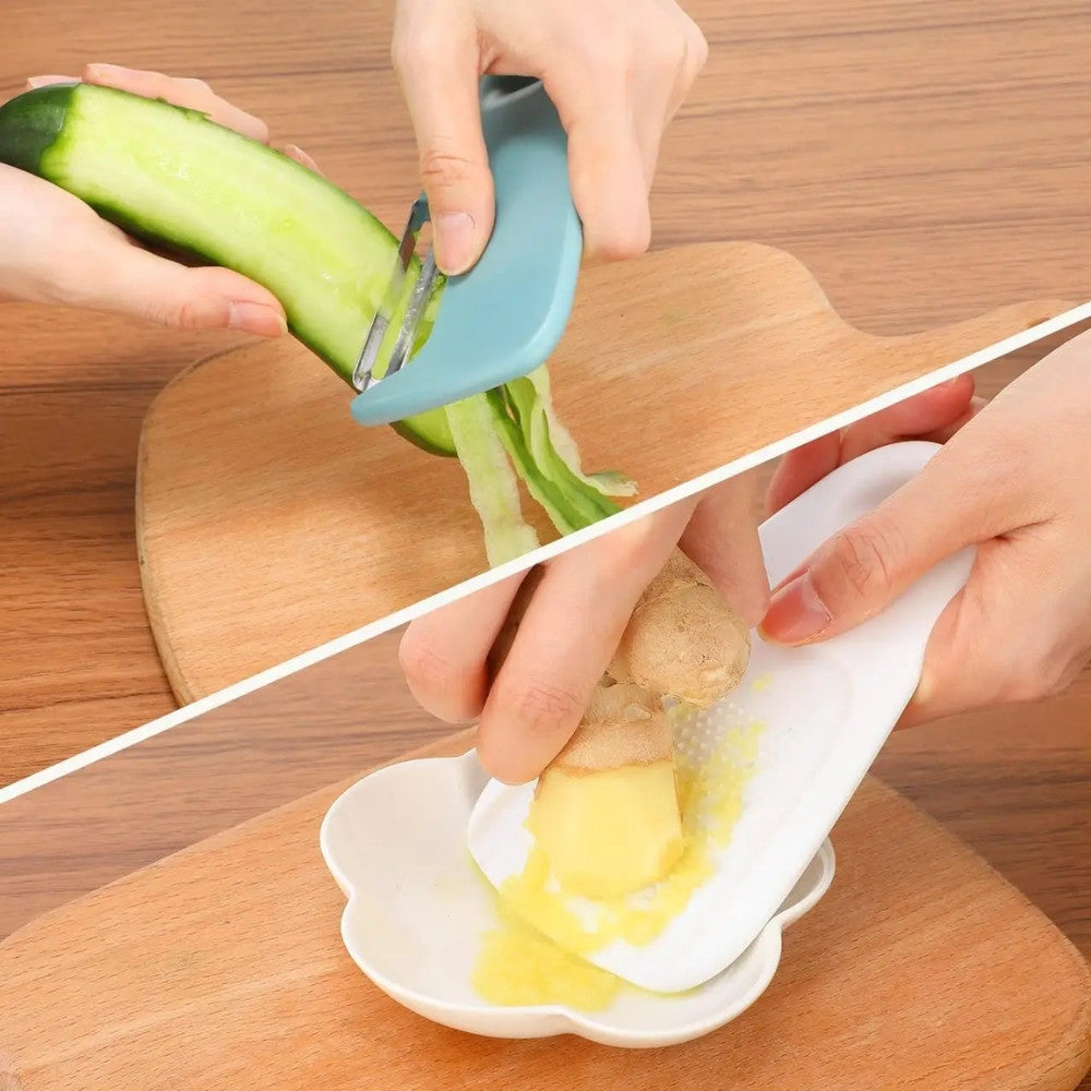 Міні-набір кухонних аксесуарів 5в1, KITCHENWARE / Брелок з кухонним приладдям / Кухонний набір для кемпінгу
