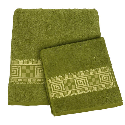 Набір рушників для ванної 2 шт (140х70, 90х50 см), Cottonize, / Комплект махрових рушників / Набір банних рушників