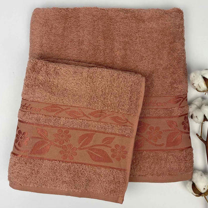 Набір махрових рушників, 2шт(140х70см, 90х50см), Cottonize cod133, / Бавовняні рушники / Банний комплект рушників