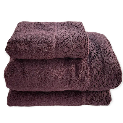 Набір рушників махрових 3 шт (140х70, 90х50, 50х32 см) Maison D'or Naturella, / Комплект рушників / Махрові рушники