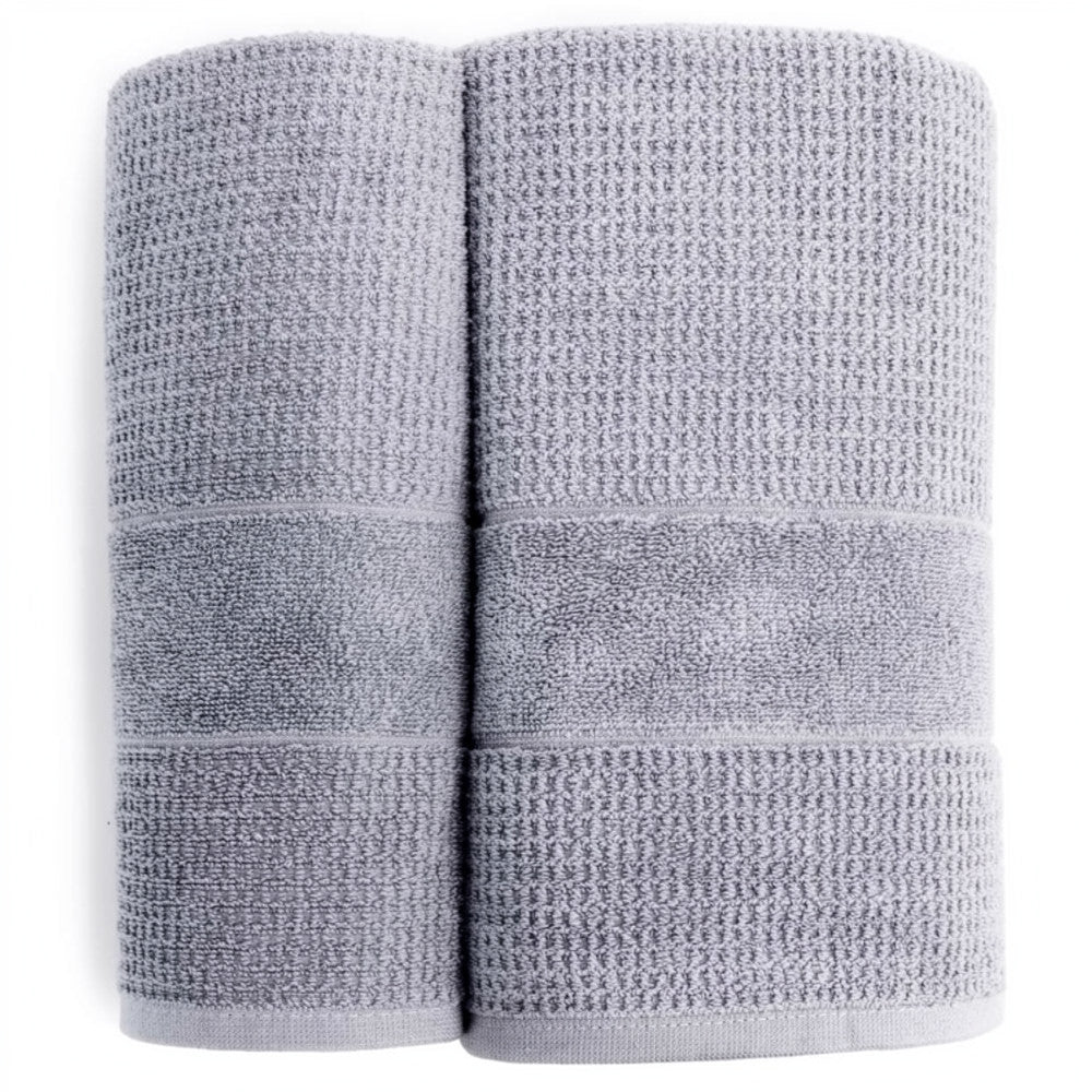 Набір рушників з махри, 2шт, 90х50см, 140х70см, Capa Home, / Махрові рушники з бавовни / Коттонові рушники