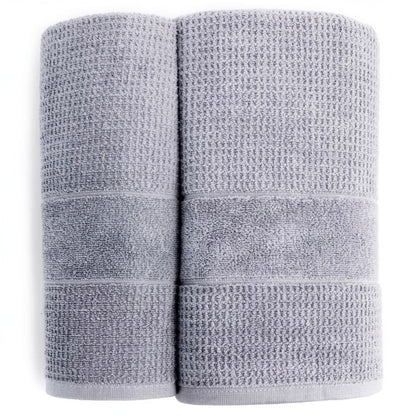 Набір рушників з махри, 2шт, 90х50см, 140х70см, Capa Home, / Махрові рушники з бавовни / Коттонові рушники