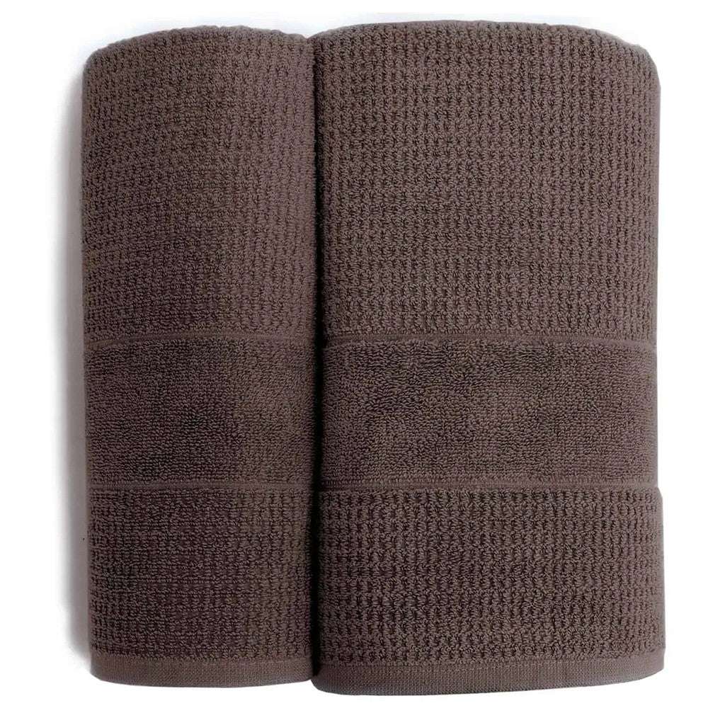 Набір рушників з махри, 2шт, 90х50см, 140х70см, Capa Home, / Махрові рушники з бавовни / Коттонові рушники