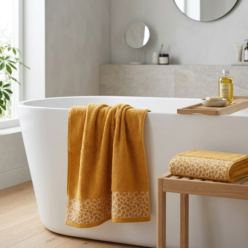 Махрові рушники в наборі, 2шт, 90х50см, 140х70см, Cottonize, / Бавовняні рушники з махри / Рушники коттонові