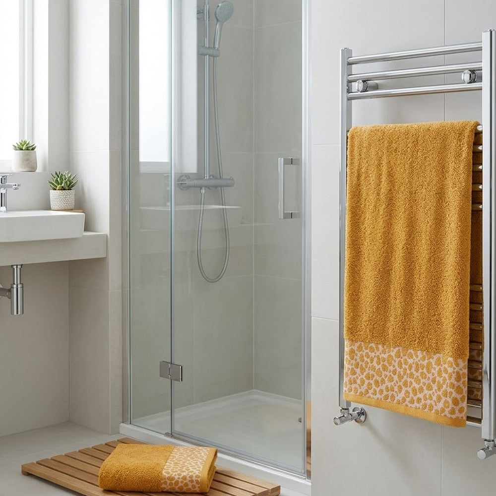 Махрові рушники в наборі, 2шт, 90х50см, 140х70см, Cottonize, / Бавовняні рушники з махри / Рушники коттонові