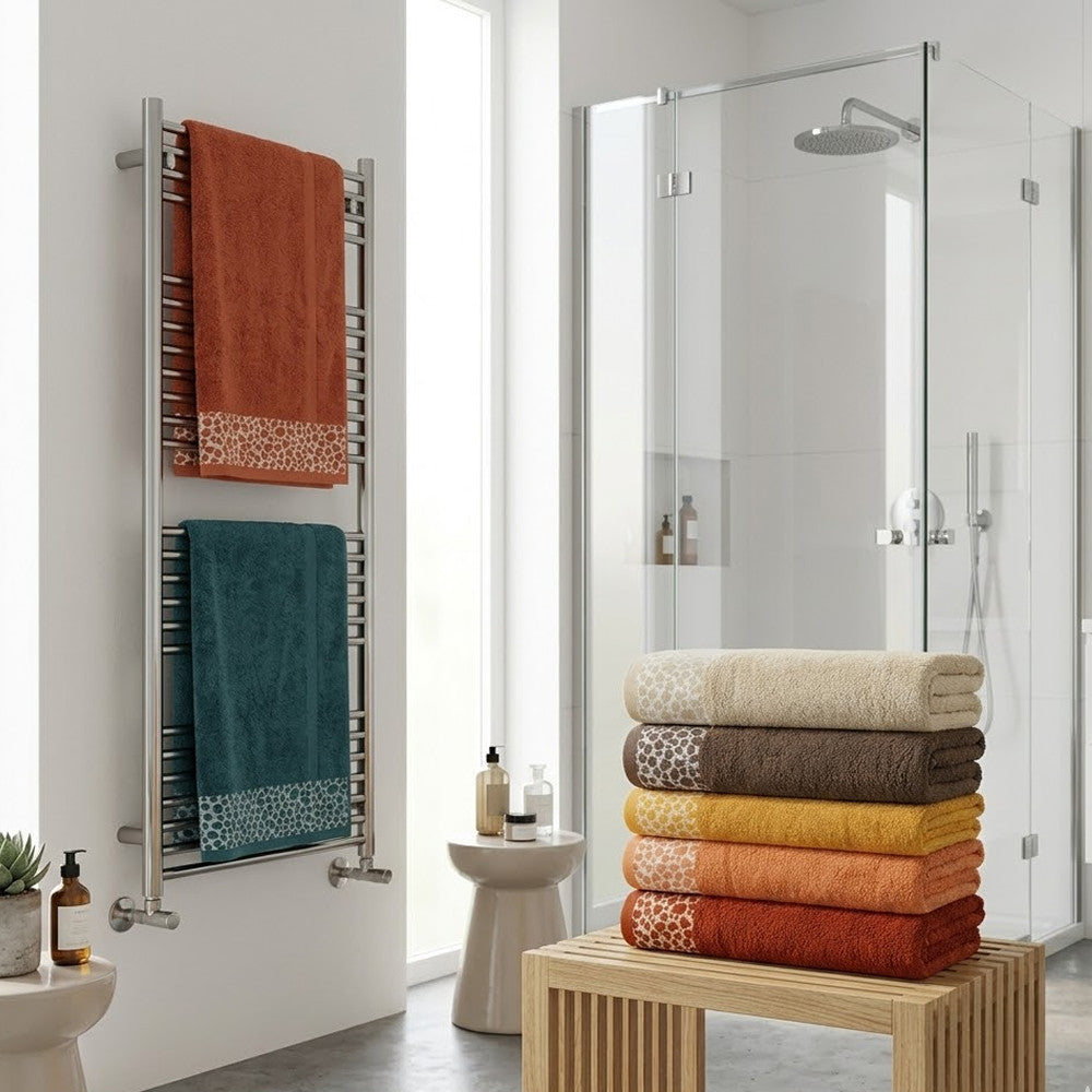 Комплект рушників бавовняних, 6шт, 140х70см, Cottonize / Набір махрових рушників / Махрові рушники з бавовни