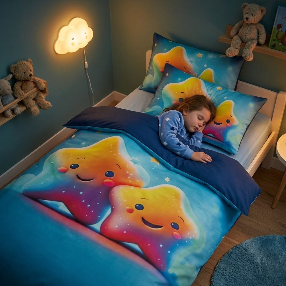 Дитяча постільна білизна полуторна з фланелі, Colorful Home / Постільна білизна підліткова / Постіль для дітей