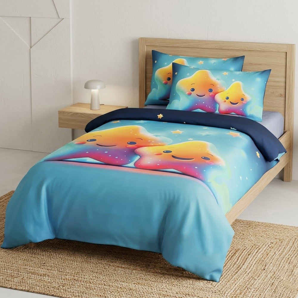 Дитяча постільна білизна полуторна з фланелі, Colorful Home / Постільна білизна підліткова / Постіль для дітей