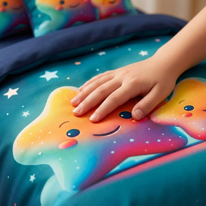 Дитяча постільна білизна полуторна з фланелі, Colorful Home / Постільна білизна підліткова / Постіль для дітей