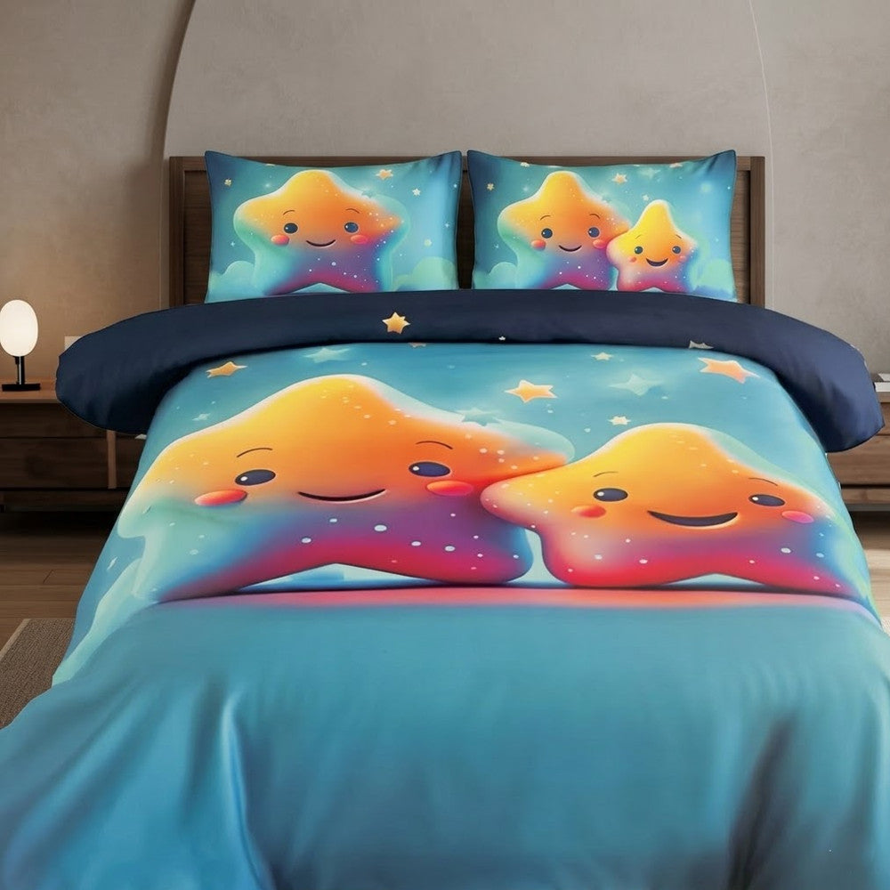 Дитяча постільна білизна полуторна з фланелі, Colorful Home / Постільна білизна підліткова / Постіль для дітей