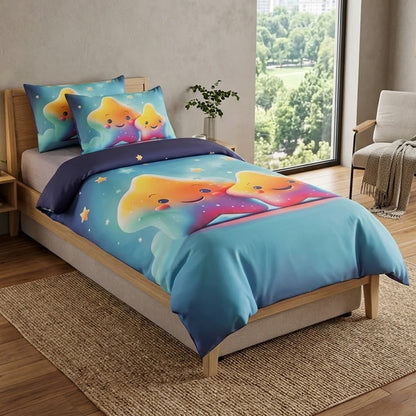 Дитяча постільна білизна полуторна з фланелі, Colorful Home / Постільна білизна підліткова / Постіль для дітей