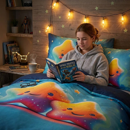 Дитяча постільна білизна полуторна з фланелі, Colorful Home / Постільна білизна підліткова / Постіль для дітей