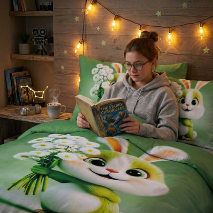 Дитяча постільна білизна полуторна з фланелі, Colorful Home / Постільна білизна для дітей / Постіль півтораспальна для підлітка