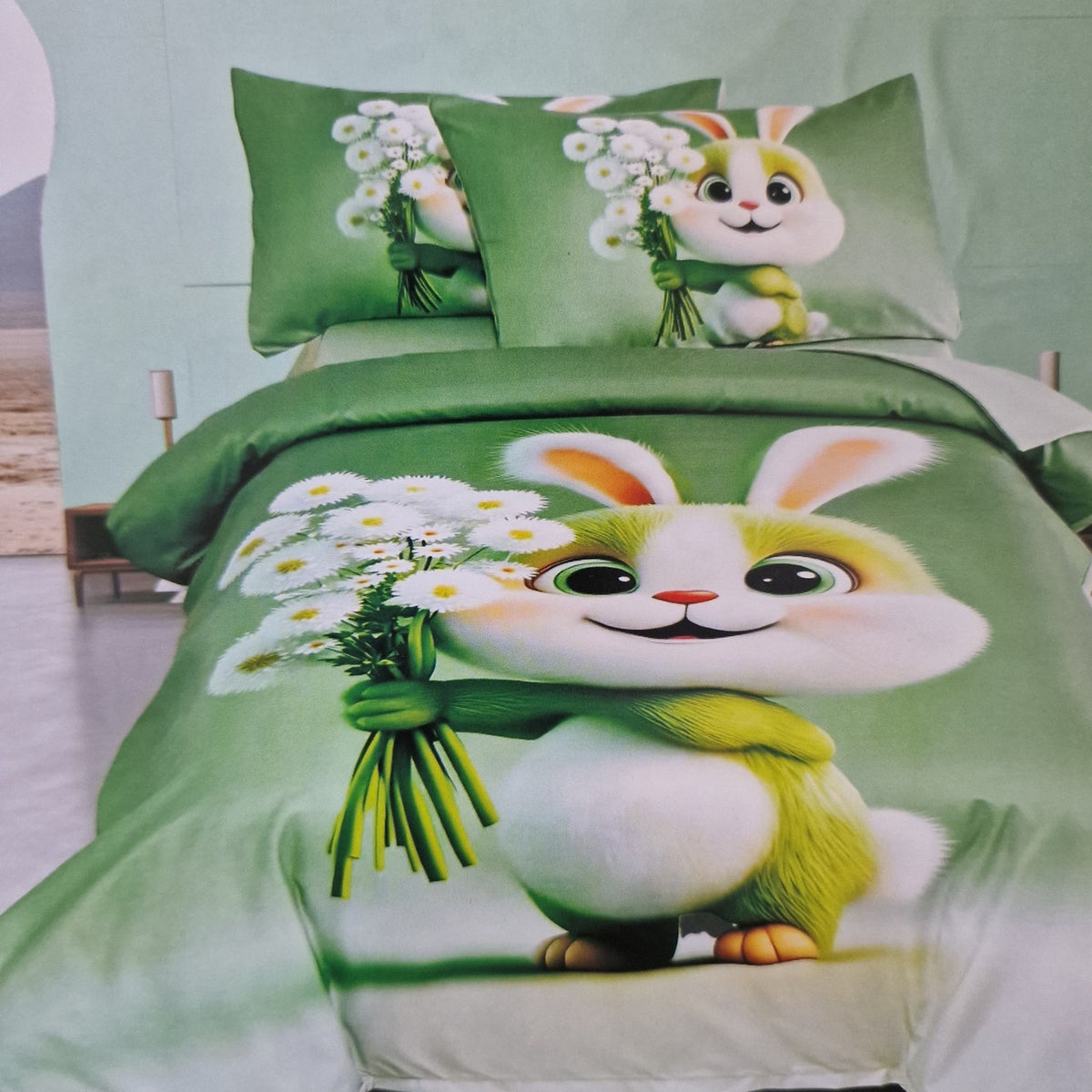 Дитяча постільна білизна полуторна з фланелі, Colorful Home / Постільна білизна для дітей / Постіль півтораспальна для підлітка