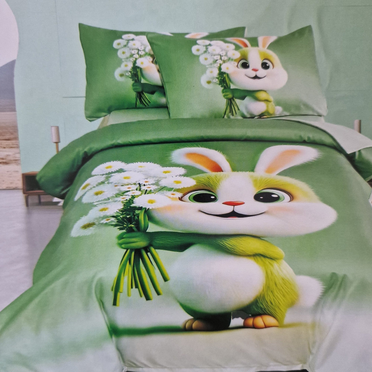 Дитяча постільна білизна полуторна з фланелі, Colorful Home / Постільна білизна для дітей / Постіль півтораспальна для підлітка