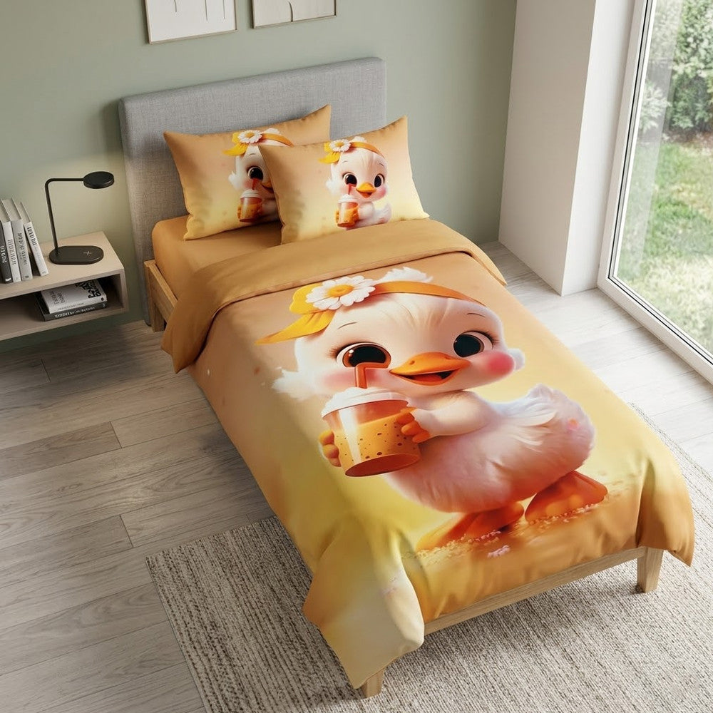 Комплект постільної білизни для дівчинки, півтораспальний, Colorful Home / Дитяча постільна білизна / Постіль для дівчинки