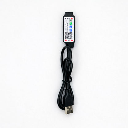 Світлодіодна стрічка, від USB і пульт, Rgb, Чорний / LED-стрічка для декору / Розумна RGB стрічка / Лед стрічка