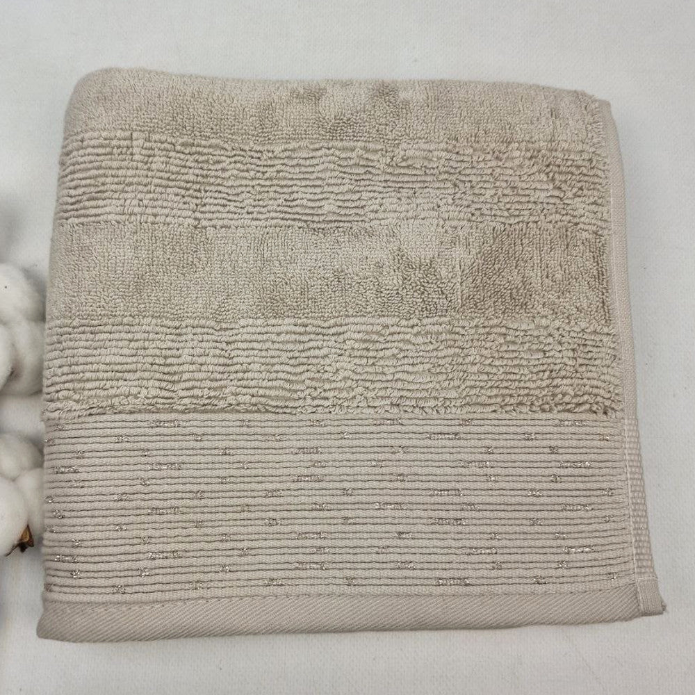 Рушник махровий, 90х50см, 100% бавовна, Pupilla Sedef, / Рушник для рук та обличчя / Бавовняний рушник