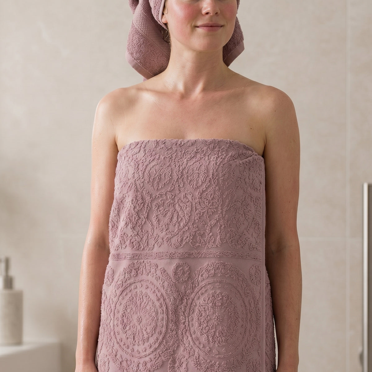Рушник банний махровий, 140х70см, Prime Cotton Discover, / Банний рушник / Бавовняний рушник / Махровий рушник