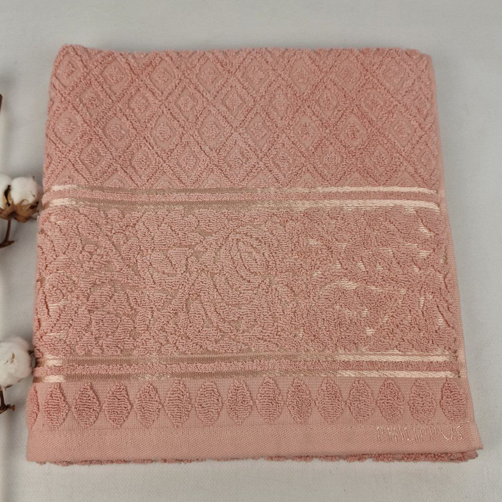 Рушник махровий банний, 140х70см, Philippus Lux Cotton, / Бавовняний рушник / Банний рушник