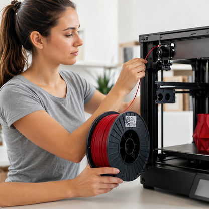 Філамент для 3D-друку, PLA+ (3 кг, 1,75 мм), з котушкою, SkyWire / Пластик для 3D принтера / PLA+ філамент