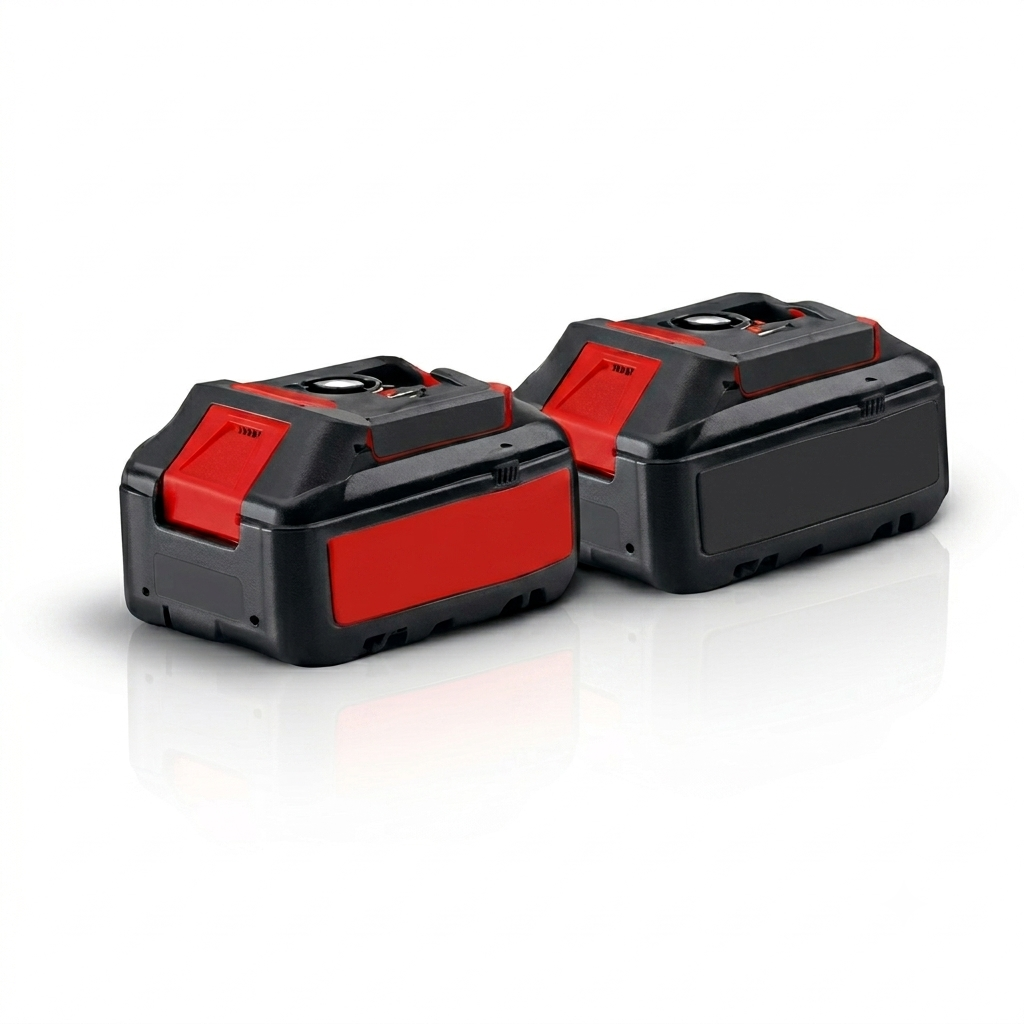 Набір інструментів 4в1 в кейсі, з 2 акумуляторами, 24В, MA754, Червоний / Гайковерт / Шуроповерт / Перфоратор / Кутова шліфмашина