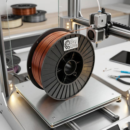 Пластик для 3D друку, PETG, 3кг, 1,75мм, SkyWire / PETG філамент / Філамент для 3D принтера
