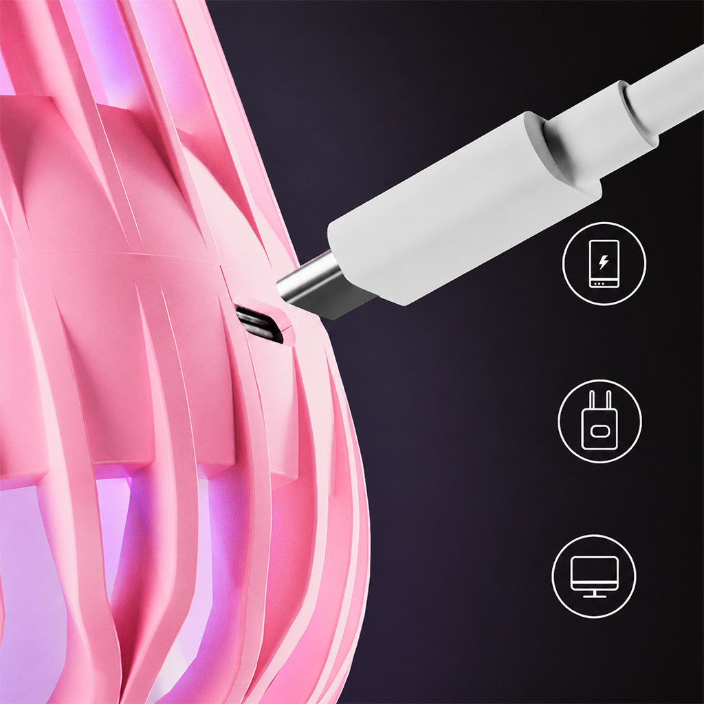 Лампа пастка для комарів і комах, від USB, BG-004, Сіра / Електричний знищувач комарів / Лампа від комарів