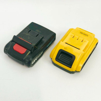 Шуруповерт акумуляторний 48V, 2 АКБ, Жовтий + Лазерний рівень LASER LEVELPRO3 / Дриль-шуруповерт