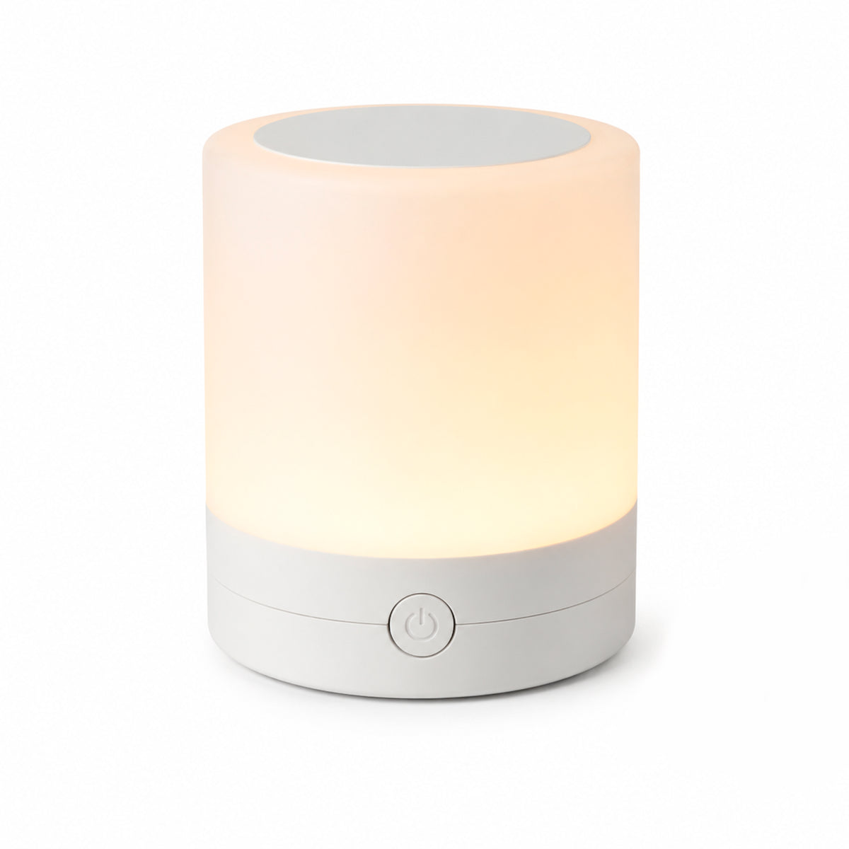 Настільна LED лампа нічник, з пультом, 5В, Mini touch lamp, Білий / Світильник-нічник / Акумуляторний нічник