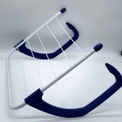 Навісна сушарка для одягу, Fold Clothes Shelf, Біла / Знімна сушарка на радіатор / Компактна сушка на балкон