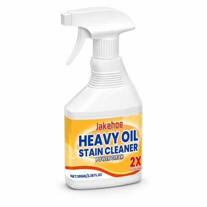 Спрей Антижир 100 мл, Jakehoe Heavy Oil Stain Cleaner, Білий / Очисник для кухні / Миючий засіб для прибирання від жиру та нагару