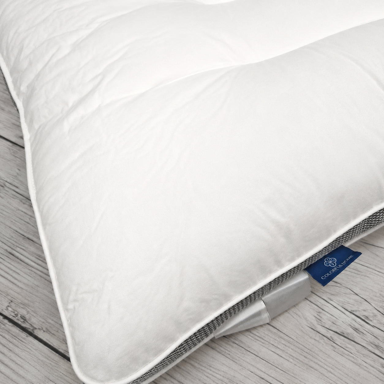 Подушка ортопедична гіпоалергенна Pillow Eco 74x48см, Colorful Home, Білий / Ортопедична подушка / Гіпоалергенна подушка