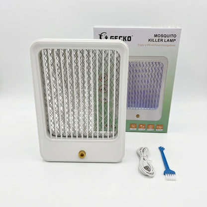 Електрична пастка для комарів з USB, GECKO, Білий / Лампа для знищення комах / Антимоскітна лампа / Знищувач комах