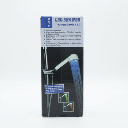 Душова лійка з LED-підсвічуванням, 3 кольори, Білий / Світлодіодна насадка для душу / Душова лійка / Насадка для душу